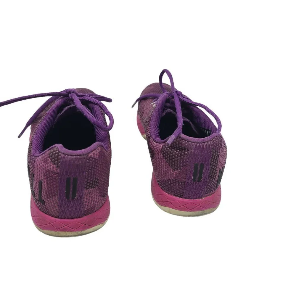 Nobull size W6.5 M5 Purple Pink Camo Athletic Workout‎ Trainers Shoes UNISEX